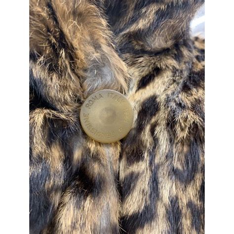 Pelliccia in lapin Fendi Grey size 44 IT in Fur 